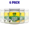 Coconut Oil - 100% Pure Cold-Pressed Virgin - 480ml Pack Of 6